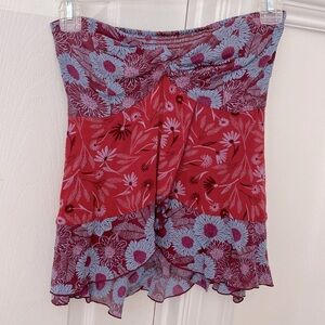 Free people x-small strapless top